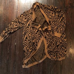 Sanctuary geometric print sweater